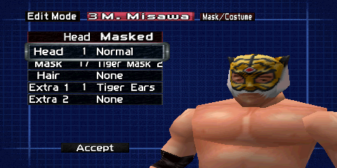Screenshot of the Head editor with a mask enabled.